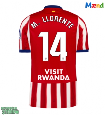 Atletico Madrid Marcos Llorente #14 Replika Hjemmebanetrøje 2026-27 Kortærmet
